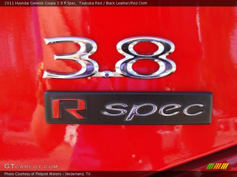  2011 Genesis Coupe 3.8 R Spec Logo