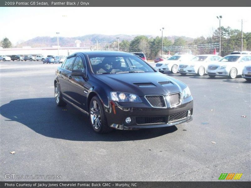 Panther Black / Onyx 2009 Pontiac G8 Sedan