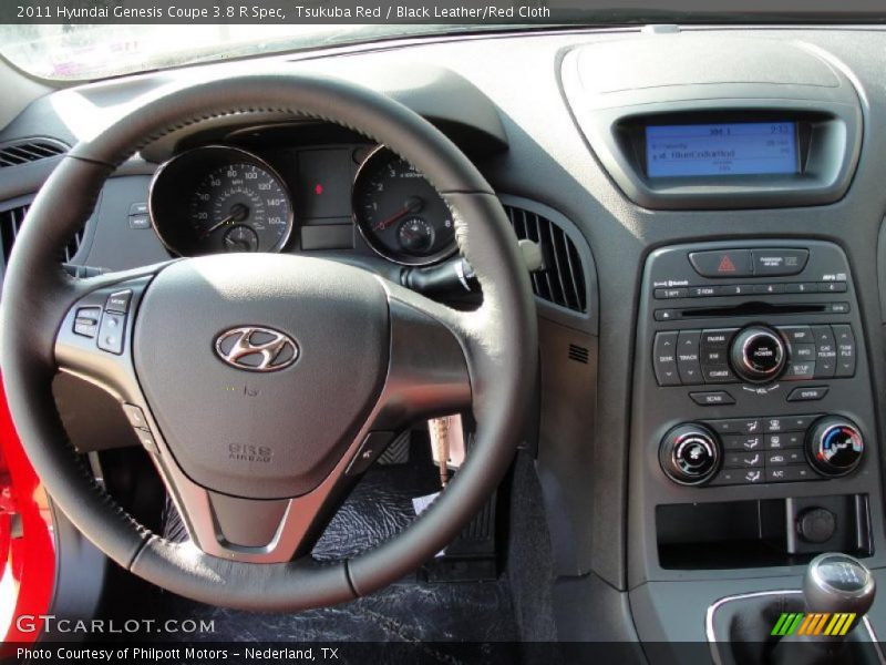 Dashboard of 2011 Genesis Coupe 3.8 R Spec