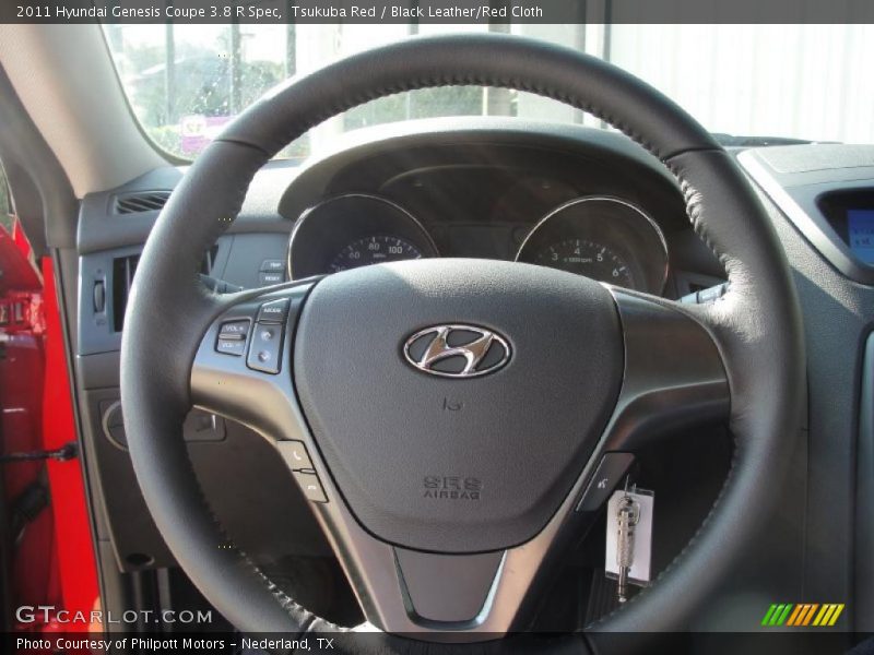  2011 Genesis Coupe 3.8 R Spec Steering Wheel