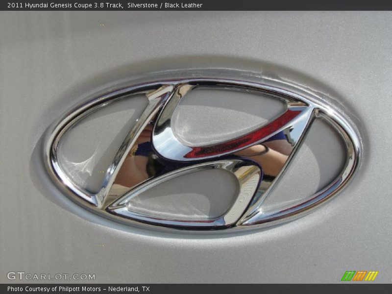 Silverstone / Black Leather 2011 Hyundai Genesis Coupe 3.8 Track