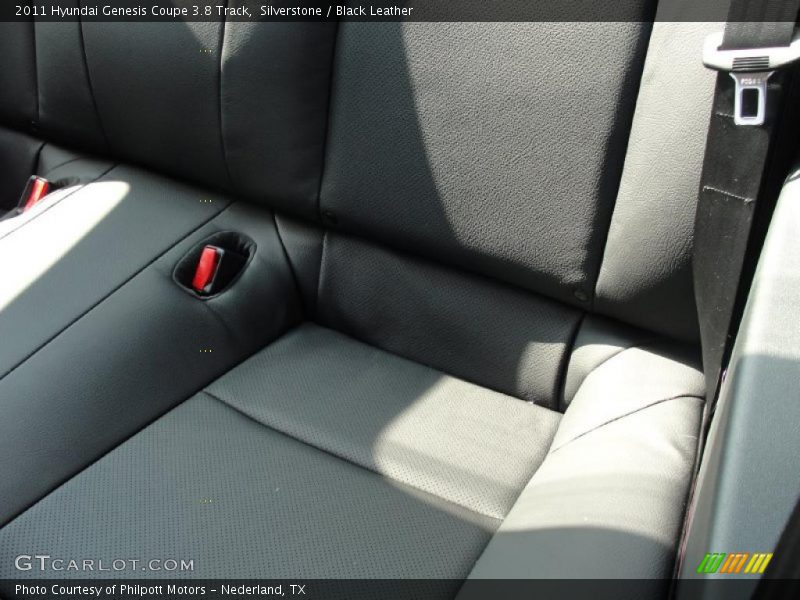 Silverstone / Black Leather 2011 Hyundai Genesis Coupe 3.8 Track