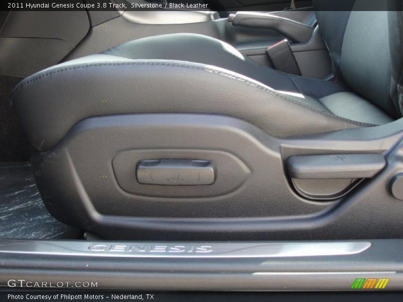 Silverstone / Black Leather 2011 Hyundai Genesis Coupe 3.8 Track