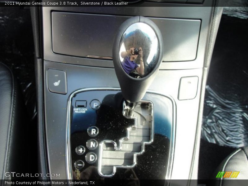 Silverstone / Black Leather 2011 Hyundai Genesis Coupe 3.8 Track