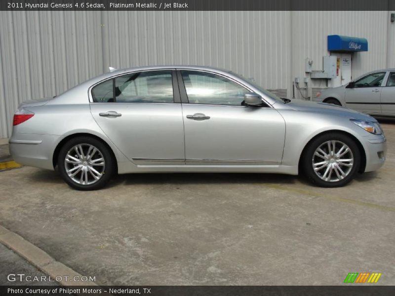  2011 Genesis 4.6 Sedan Platinum Metallic