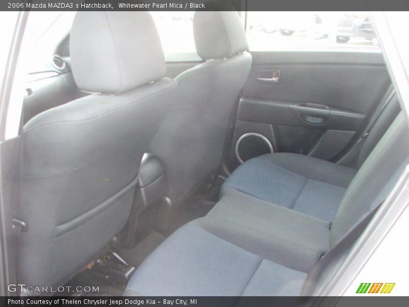 Whitewater Pearl Mica / Black 2006 Mazda MAZDA3 s Hatchback