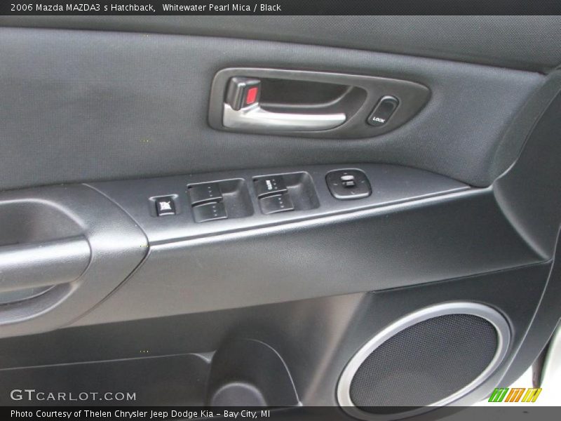 Whitewater Pearl Mica / Black 2006 Mazda MAZDA3 s Hatchback