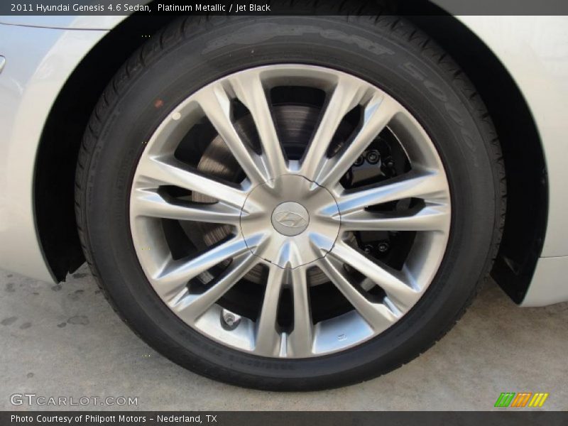  2011 Genesis 4.6 Sedan Wheel