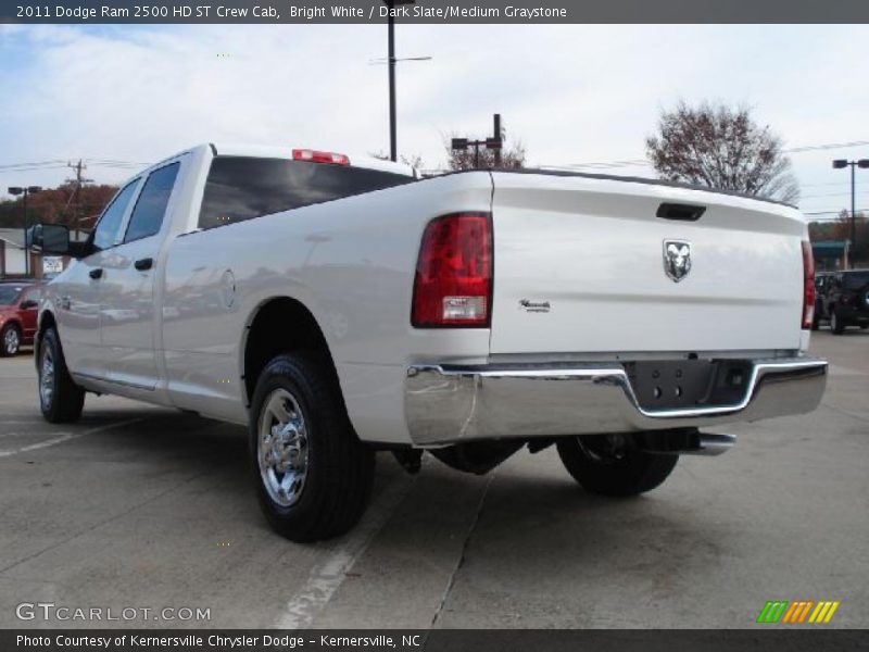 Bright White / Dark Slate/Medium Graystone 2011 Dodge Ram 2500 HD ST Crew Cab