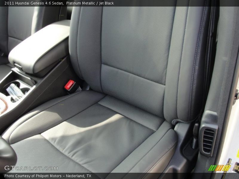  2011 Genesis 4.6 Sedan Jet Black Interior