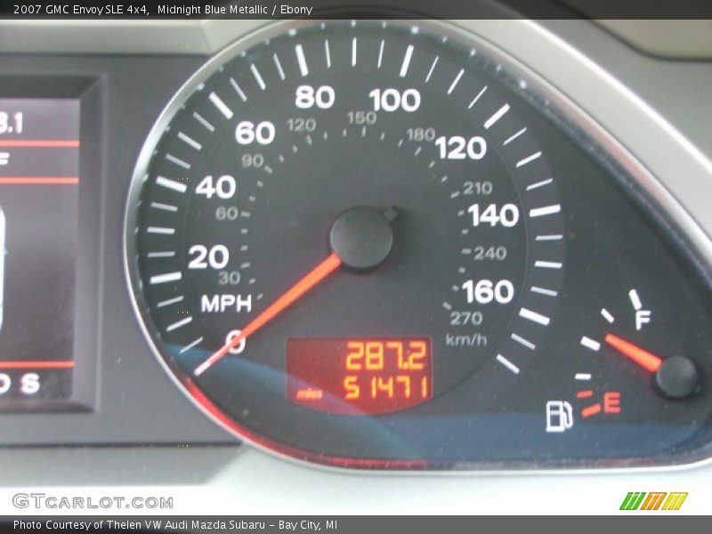 Midnight Blue Metallic / Ebony 2007 GMC Envoy SLE 4x4