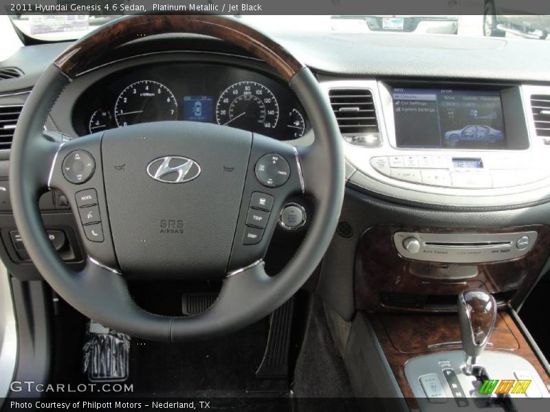 Dashboard of 2011 Genesis 4.6 Sedan