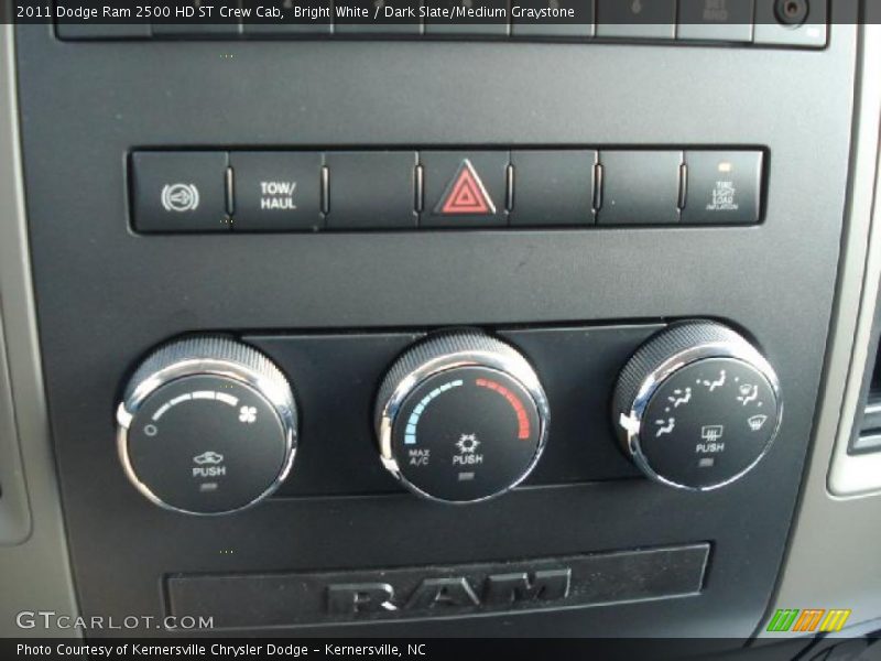 Bright White / Dark Slate/Medium Graystone 2011 Dodge Ram 2500 HD ST Crew Cab