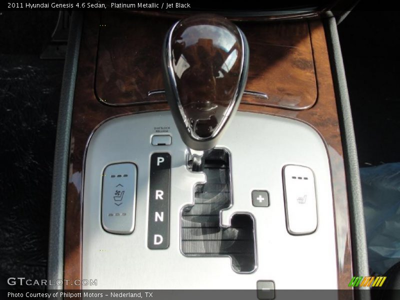  2011 Genesis 4.6 Sedan 6 Speed Shiftronic Automatic Shifter