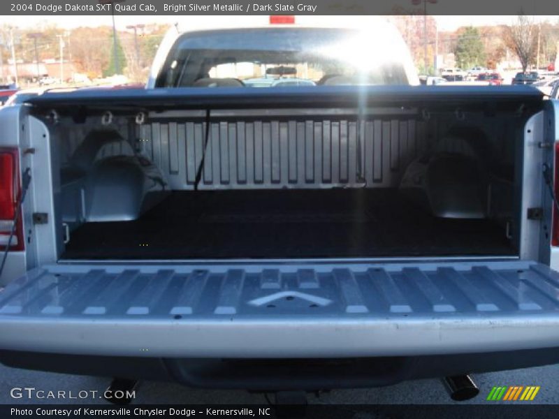 Bright Silver Metallic / Dark Slate Gray 2004 Dodge Dakota SXT Quad Cab