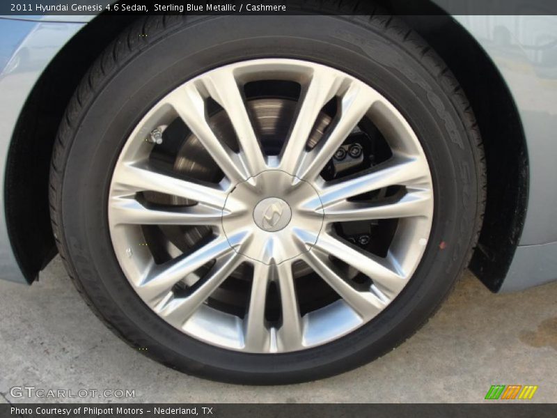  2011 Genesis 4.6 Sedan Wheel