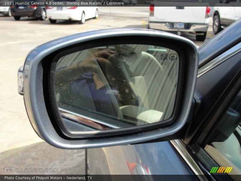 Sterling Blue Metallic / Cashmere 2011 Hyundai Genesis 4.6 Sedan