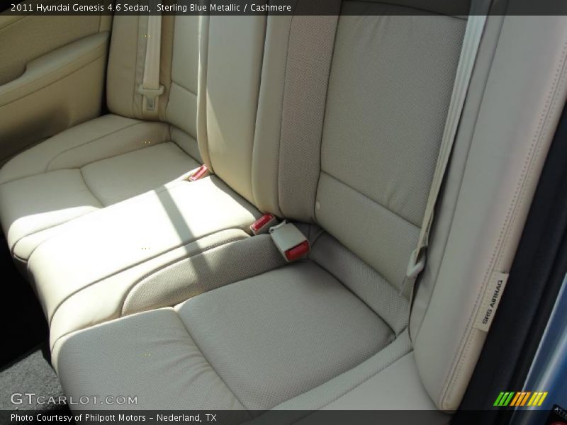  2011 Genesis 4.6 Sedan Cashmere Interior