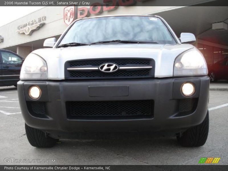 Sahara Silver / Gray 2006 Hyundai Tucson GLS V6
