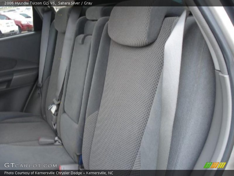 Sahara Silver / Gray 2006 Hyundai Tucson GLS V6