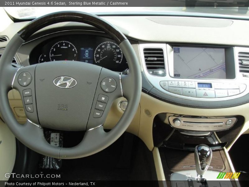 Dashboard of 2011 Genesis 4.6 Sedan