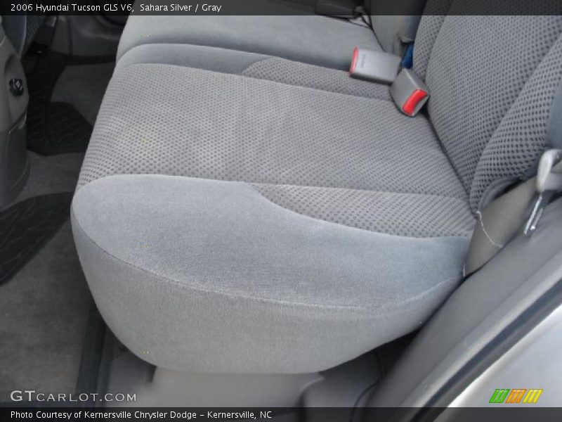 Sahara Silver / Gray 2006 Hyundai Tucson GLS V6