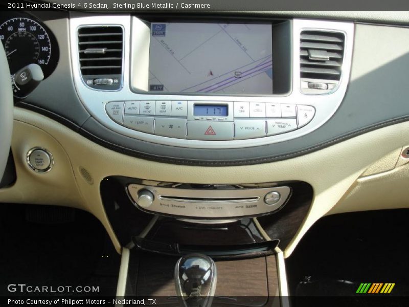 Navigation of 2011 Genesis 4.6 Sedan
