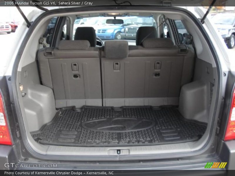 Sahara Silver / Gray 2006 Hyundai Tucson GLS V6