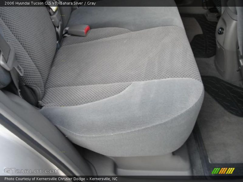 Sahara Silver / Gray 2006 Hyundai Tucson GLS V6