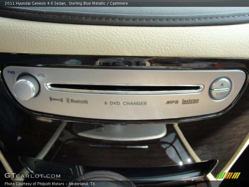 Sterling Blue Metallic / Cashmere 2011 Hyundai Genesis 4.6 Sedan