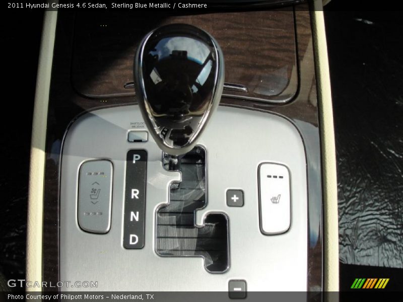  2011 Genesis 4.6 Sedan 6 Speed Shiftronic Automatic Shifter