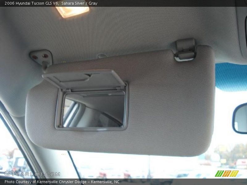 Sahara Silver / Gray 2006 Hyundai Tucson GLS V6