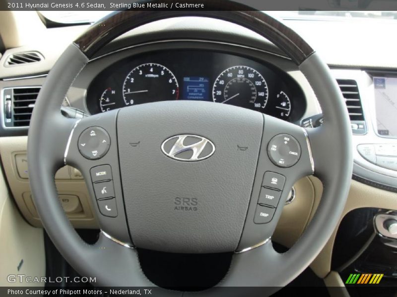  2011 Genesis 4.6 Sedan Steering Wheel