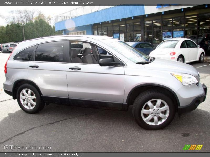 Whistler Silver Metallic / Gray 2008 Honda CR-V EX 4WD