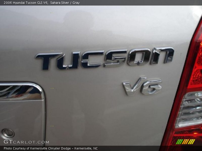 Sahara Silver / Gray 2006 Hyundai Tucson GLS V6
