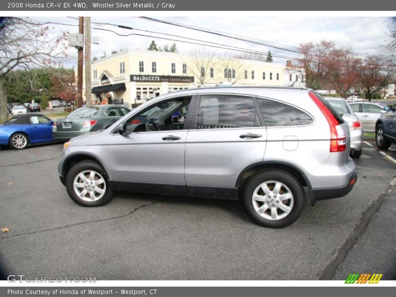 Whistler Silver Metallic / Gray 2008 Honda CR-V EX 4WD