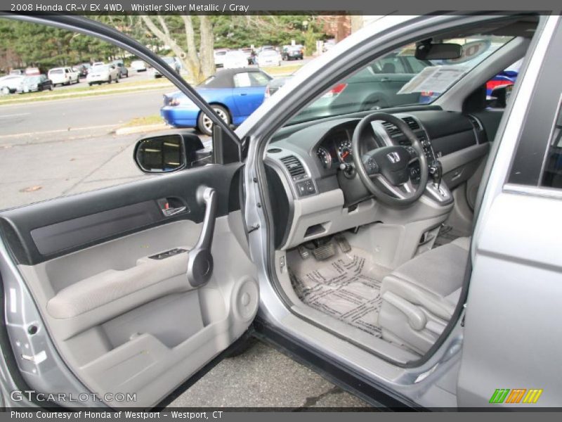 Whistler Silver Metallic / Gray 2008 Honda CR-V EX 4WD