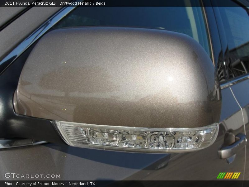 Driftwood Metallic / Beige 2011 Hyundai Veracruz GLS