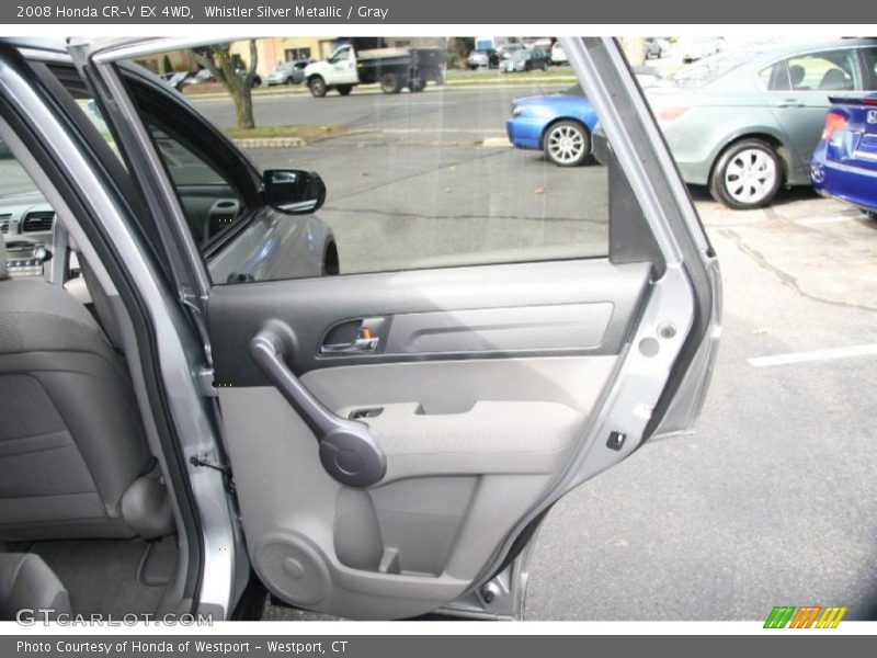 Whistler Silver Metallic / Gray 2008 Honda CR-V EX 4WD