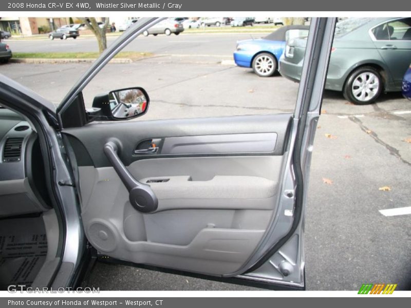 Whistler Silver Metallic / Gray 2008 Honda CR-V EX 4WD