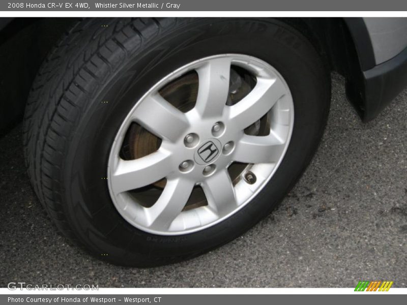 Whistler Silver Metallic / Gray 2008 Honda CR-V EX 4WD