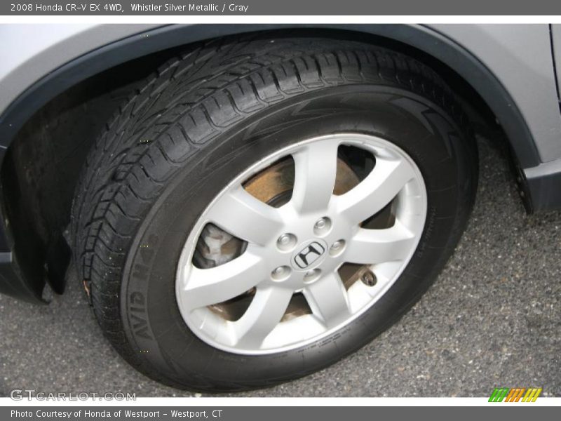Whistler Silver Metallic / Gray 2008 Honda CR-V EX 4WD