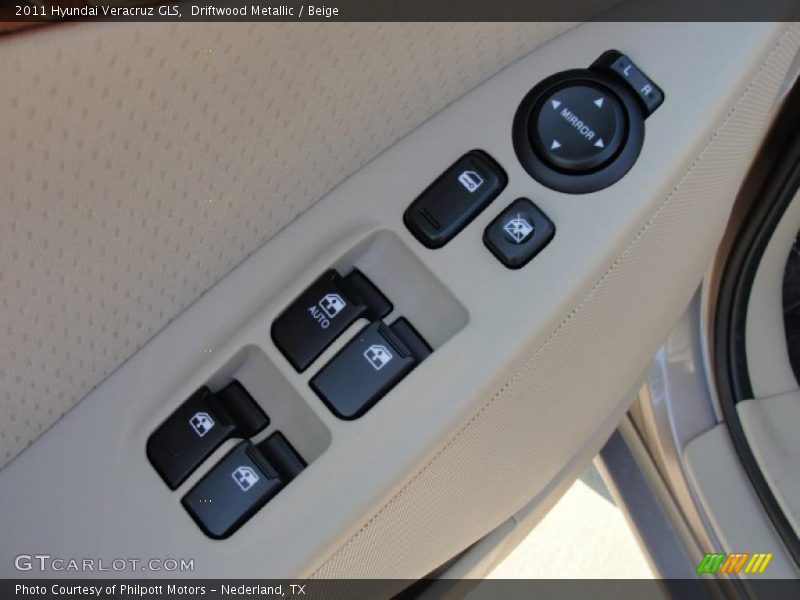 Controls of 2011 Veracruz GLS