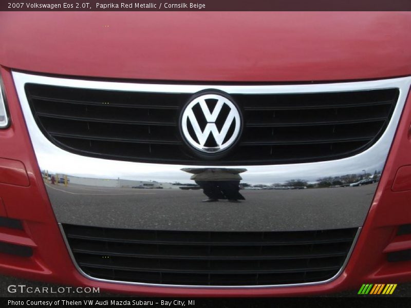 Paprika Red Metallic / Cornsilk Beige 2007 Volkswagen Eos 2.0T