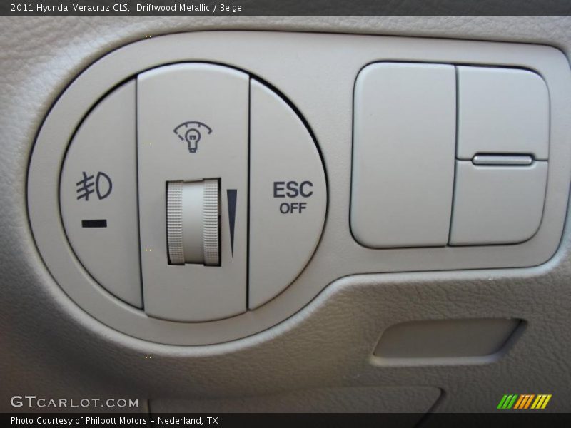 Controls of 2011 Veracruz GLS