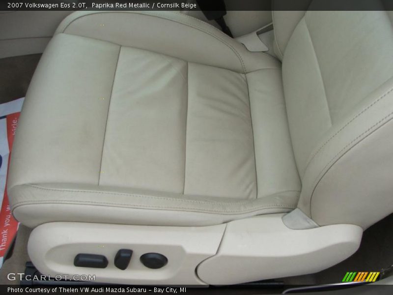 Paprika Red Metallic / Cornsilk Beige 2007 Volkswagen Eos 2.0T