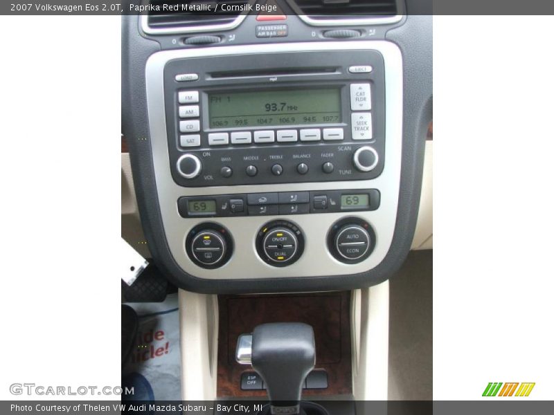 Paprika Red Metallic / Cornsilk Beige 2007 Volkswagen Eos 2.0T