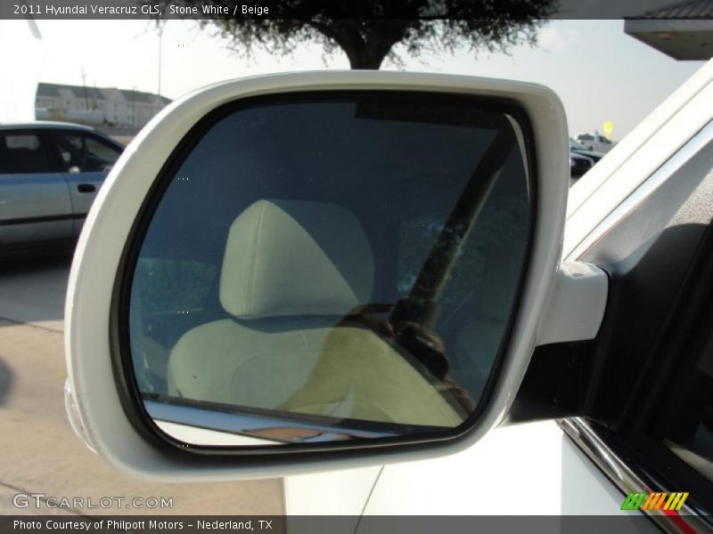 Stone White / Beige 2011 Hyundai Veracruz GLS