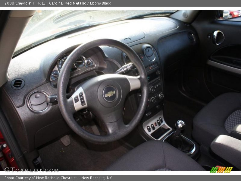 Ebony Black Interior - 2008 HHR LS 