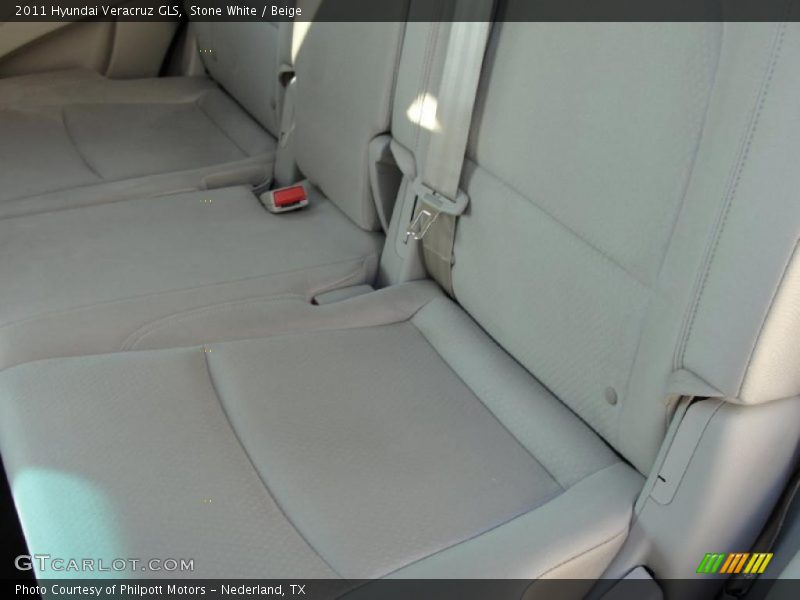 Stone White / Beige 2011 Hyundai Veracruz GLS